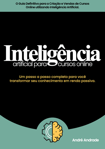 Capa do ebook IA para Cursos Online